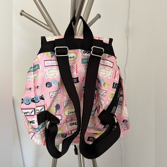 Lesportsac small edie backpack sweet talk pink - Picture 9 of 9